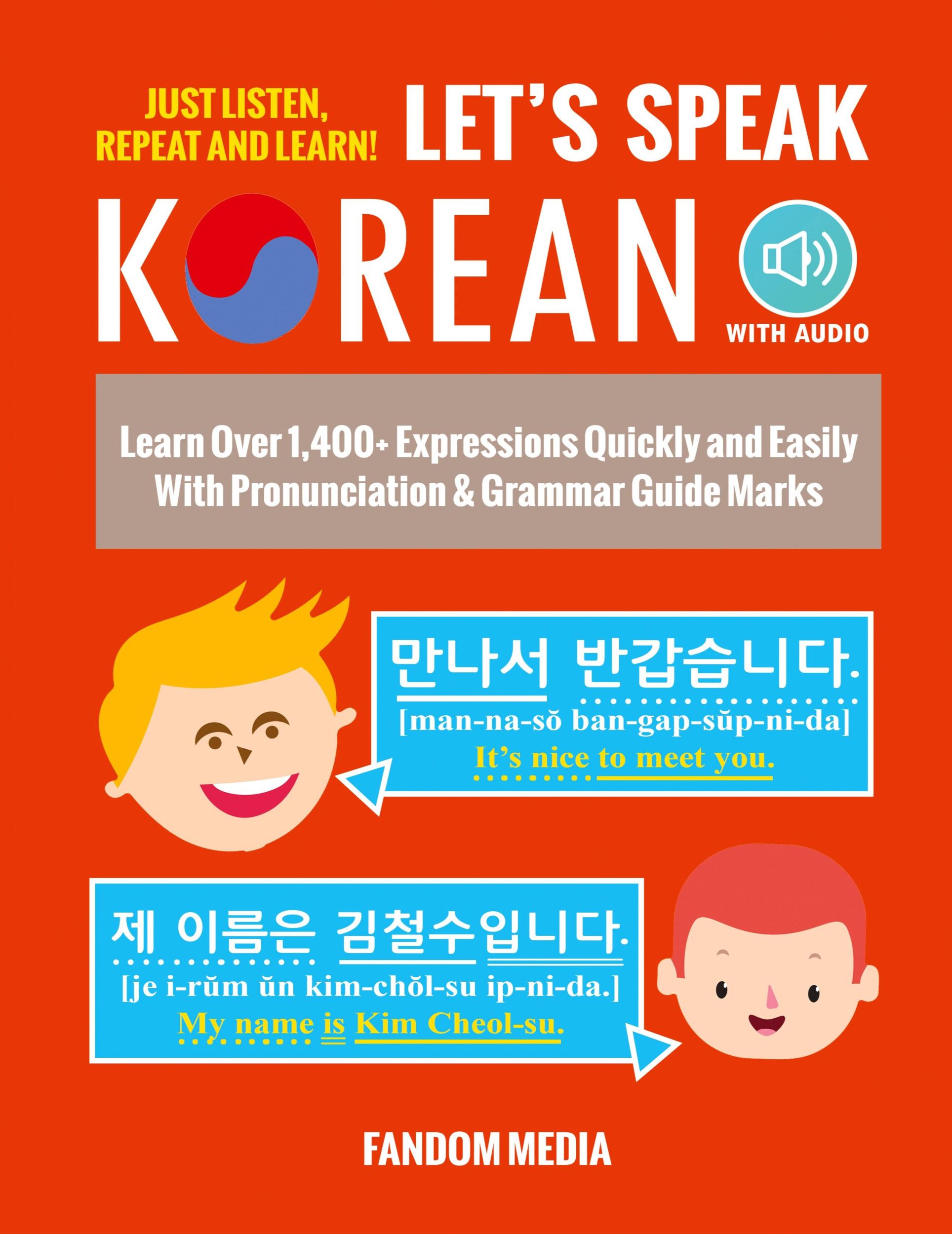 Cover: 9791188195466 | Let's Speak Korean (with Audio) | Fandom Media | Taschenbuch | 2018