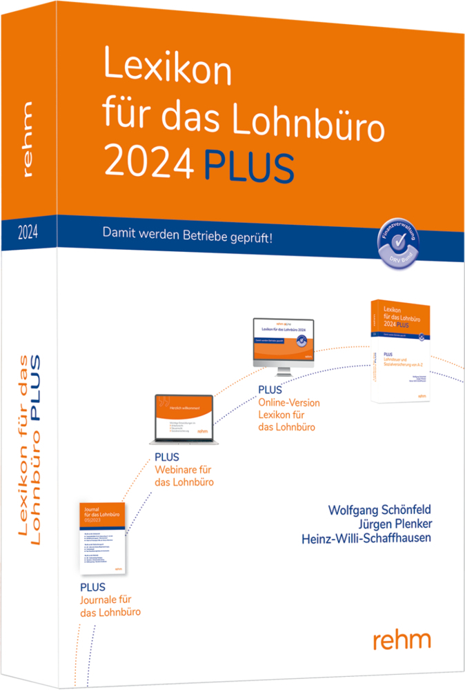 Cover: 9783807328591 | Lexikon für das Lohnbüro 2024 PLUS, m. 1 Buch, m. 1 Online-Zugang