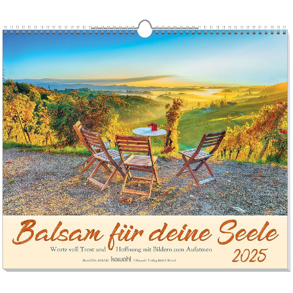 Cover: 9783754864555 | Balsam für deine Seele 2025 | Kalender | Spiralbindung. Spiralbindung