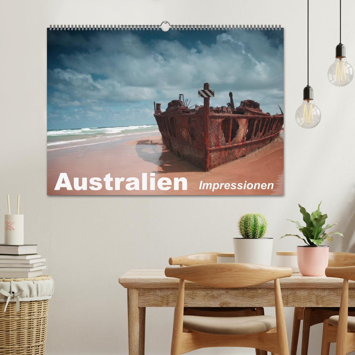 Bild: 9783435740857 | Australien ¿ Impressionen (Wandkalender 2025 DIN A2 quer), CALVENDO...