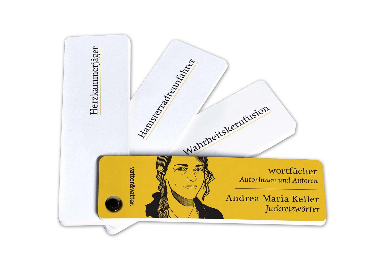 Cover: 9783952480182 | Wortfächer Andrea Maria Keller | Juckreizwörter | Andrea Maria Keller