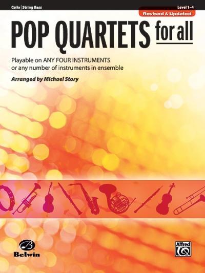 Cover: 9780739054604 | Pop Quartets for All: Cello/String Bass, Level 1-4 | Taschenbuch