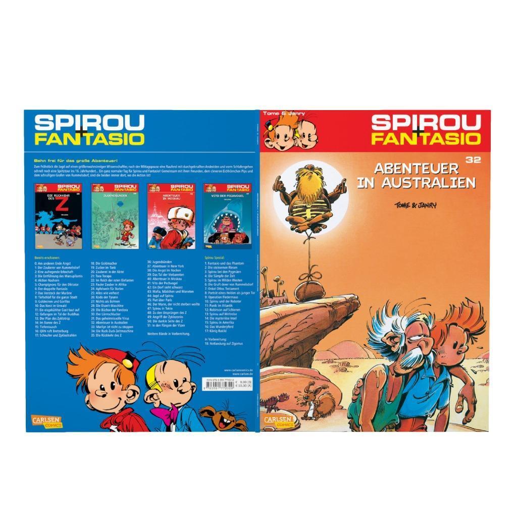 Bild: 9783551772329 | Spirou und Fantasio 32. Abenteuer in Australien | (Neuedition) | Buch