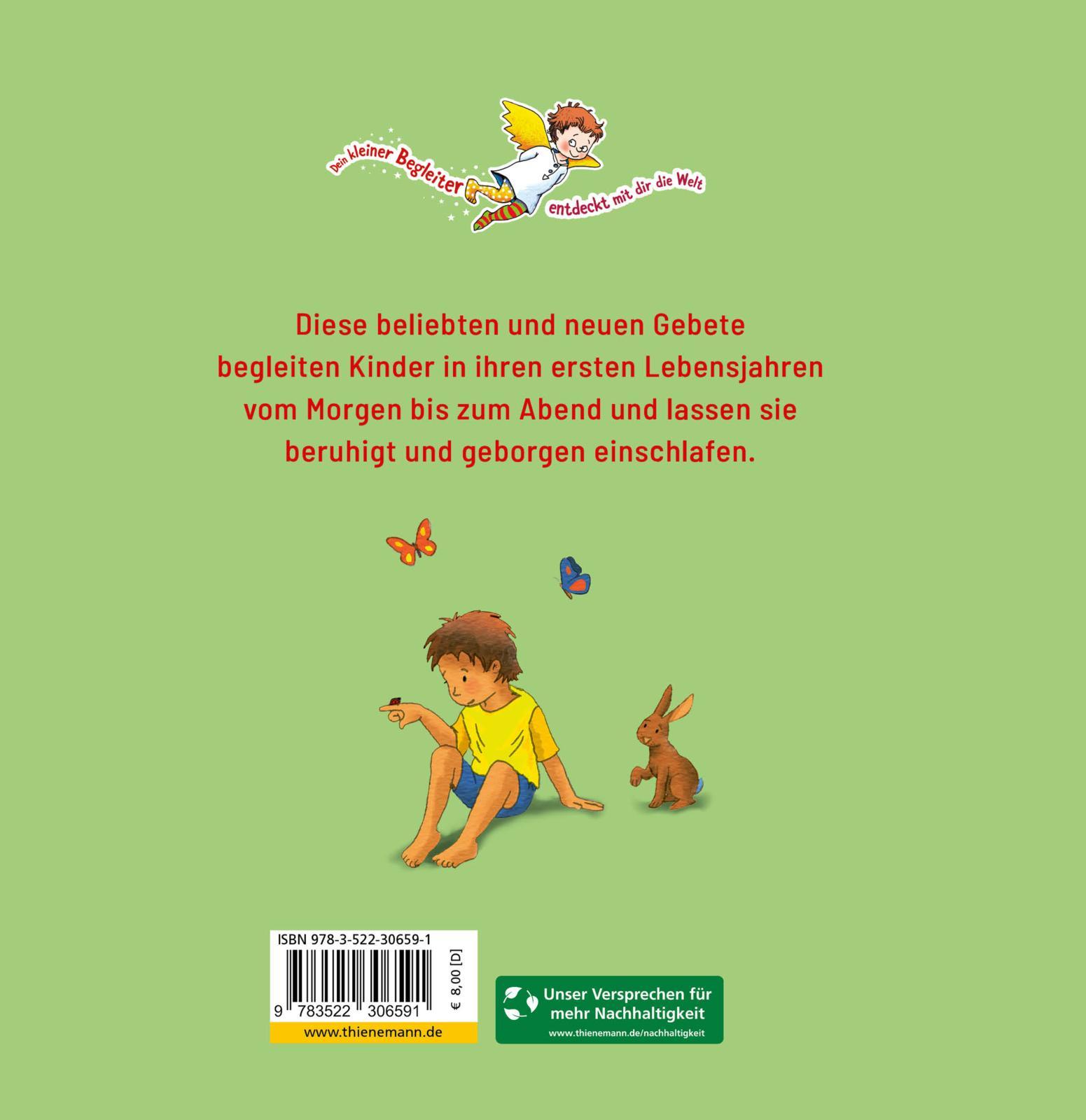 Rückseite: 9783522306591 | Dein kleiner Begleiter: Meine liebsten Kindergebete zur Taufe | Schuld