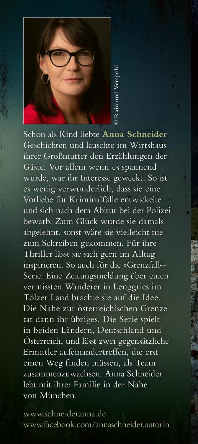 Bild: 9783596700509 | Grenzfall - Der Tod in ihren Augen | Anna Schneider | Taschenbuch