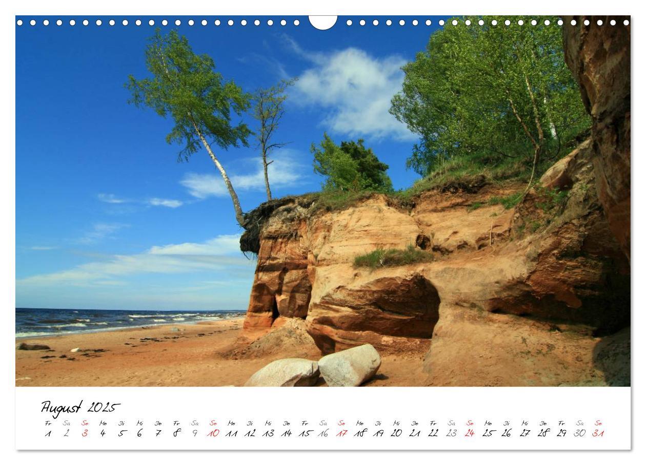 Bild: 9783435642922 | Litauen und Lettland (Wandkalender 2025 DIN A3 quer), CALVENDO...