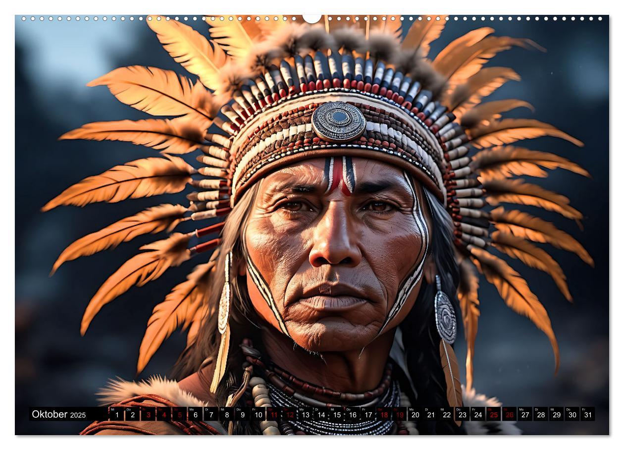 Bild: 9783457151150 | Im weiten Land der Indianer (hochwertiger Premium Wandkalender 2025...