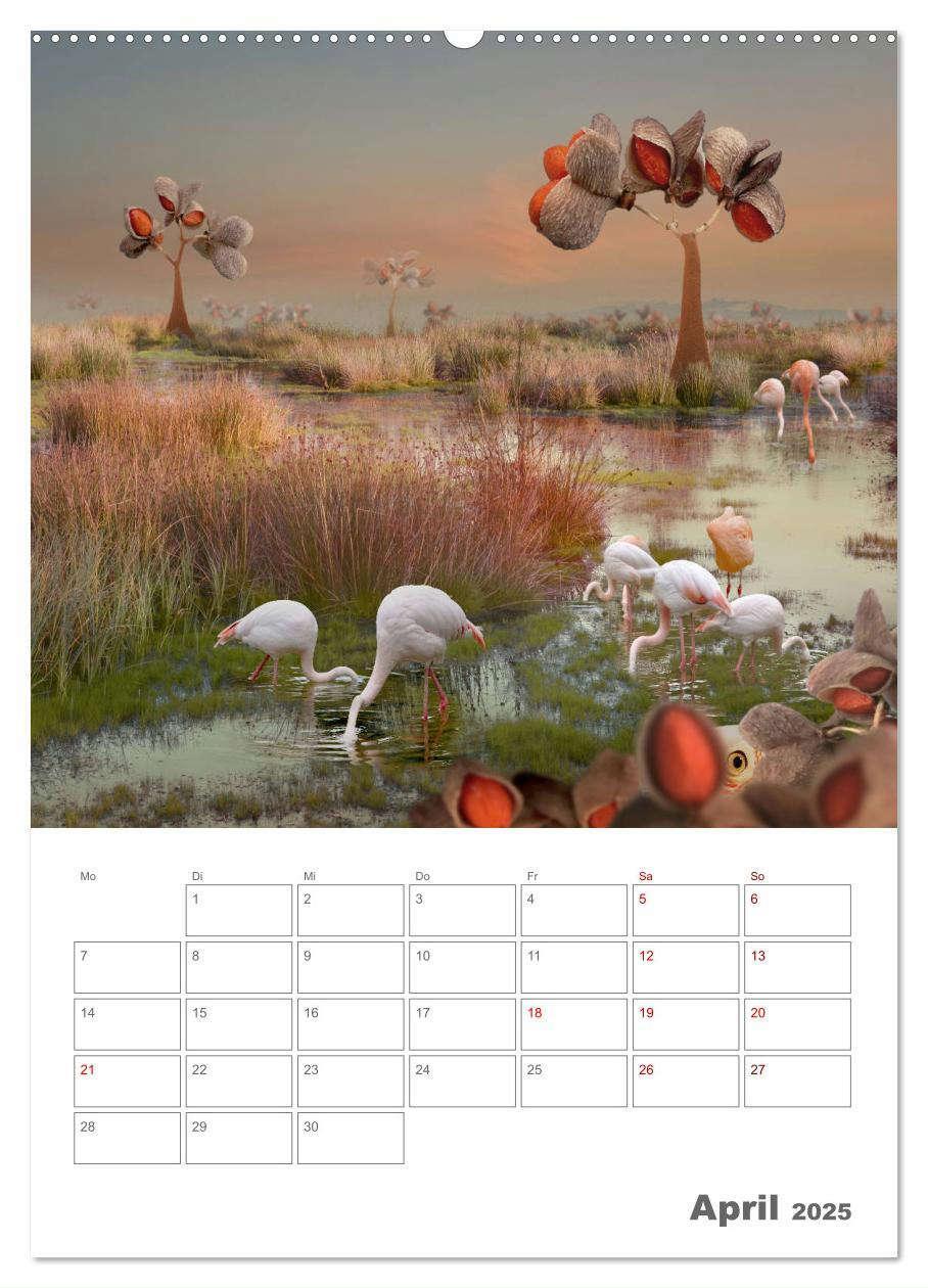 Bild: 9783435952083 | Surrealistische Reisen (Wandkalender 2025 DIN A2 hoch), CALVENDO...