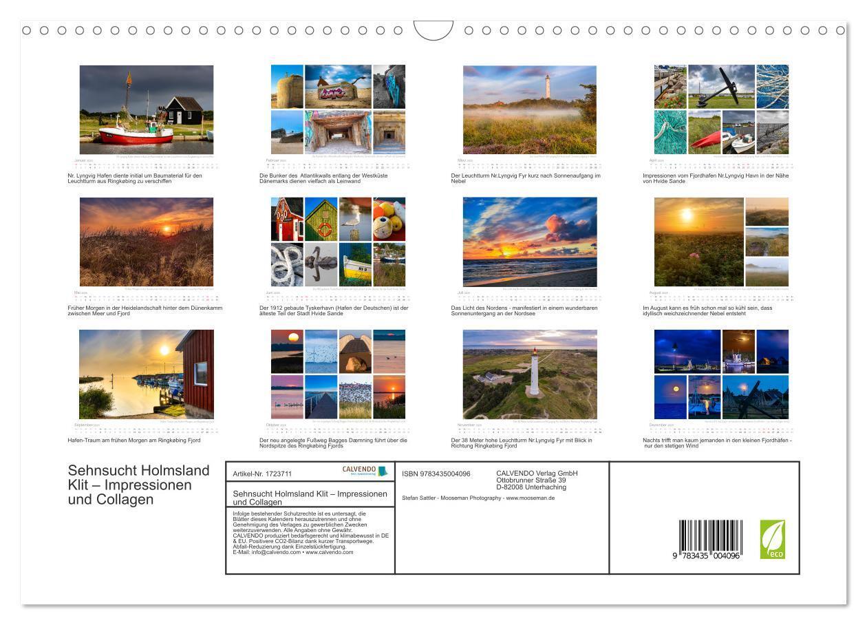 Bild: 9783435004096 | Sehnsucht Holmsland Klit ¿ Impressionen und Collagen (Wandkalender...