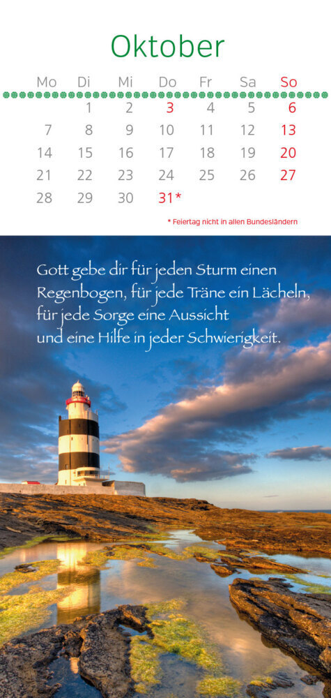 Bild: 9783957482211 | Irischer Spruchkalender 2024 | Kalender | Spiralbindung | 13 S. | 2024