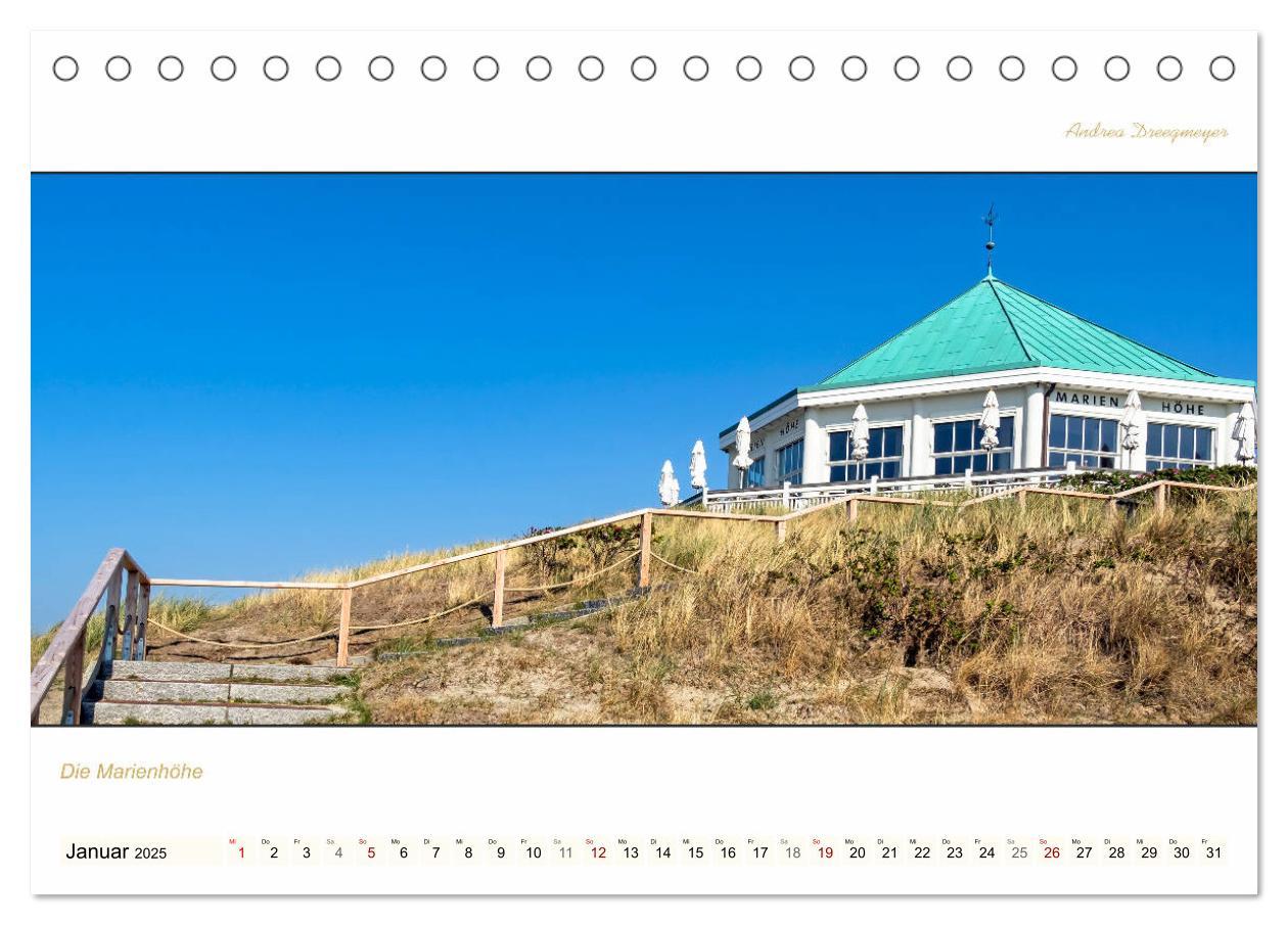 Bild: 9783435246656 | NORDERNEY PANORAMA (Tischkalender 2025 DIN A5 quer), CALVENDO...