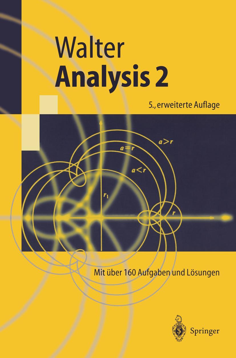 Cover: 9783540429531 | Analysis | Wolfgang Walter | Taschenbuch | xvi | Deutsch | 2002