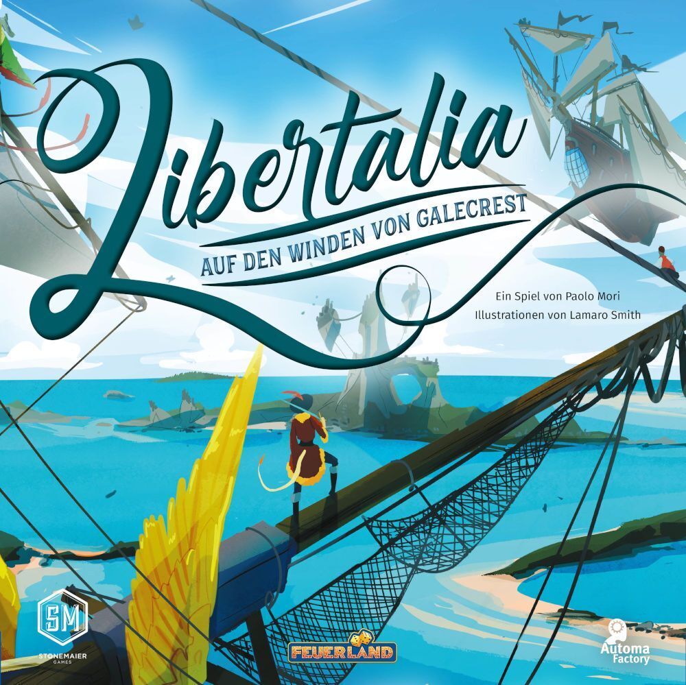 Bild: 4260705310101 | Libertalia | Auf den Winden von Galecrest | Paolo Mori | Spiel | 2022