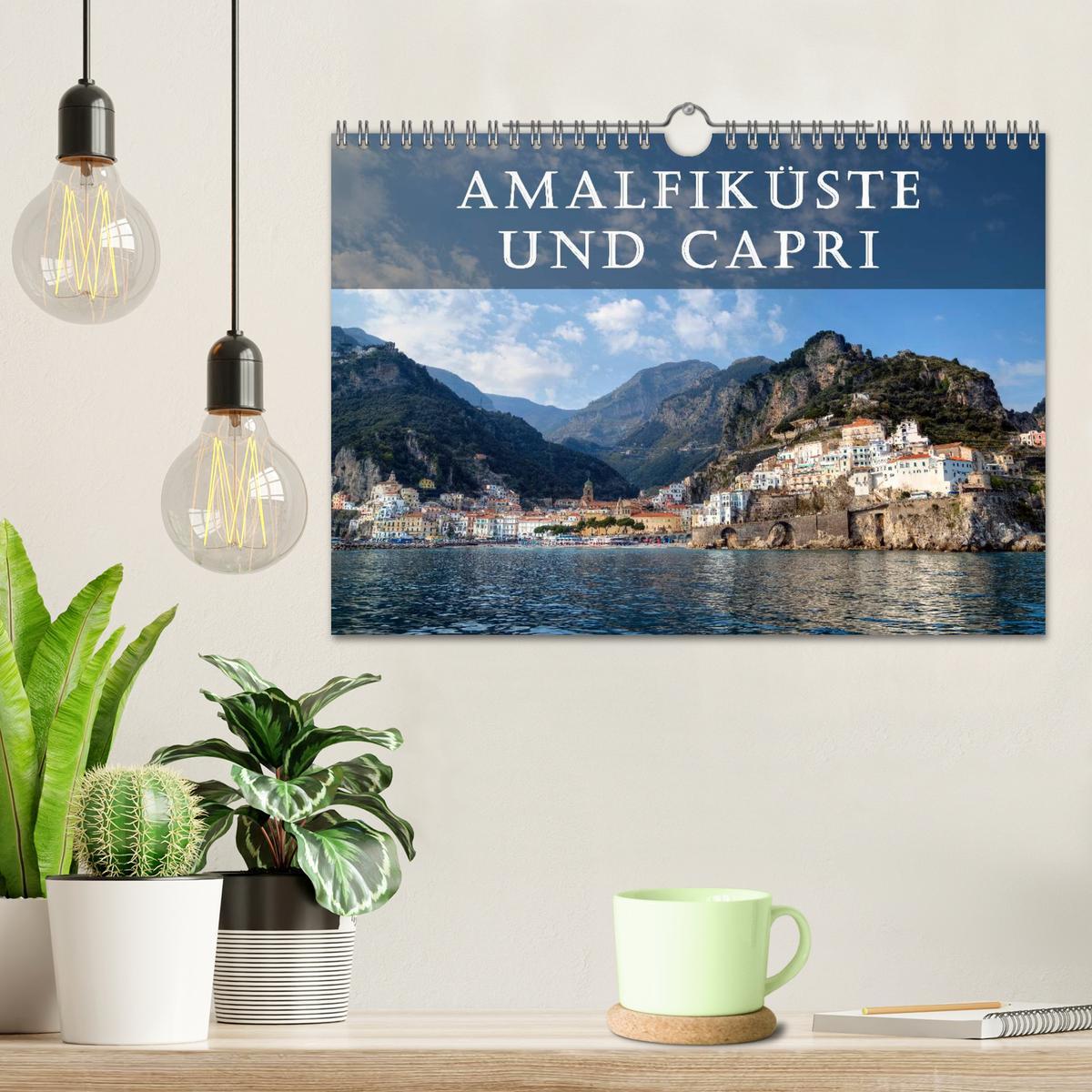 Bild: 9783435596430 | Amalfiküste und Capri (Wandkalender 2025 DIN A4 quer), CALVENDO...