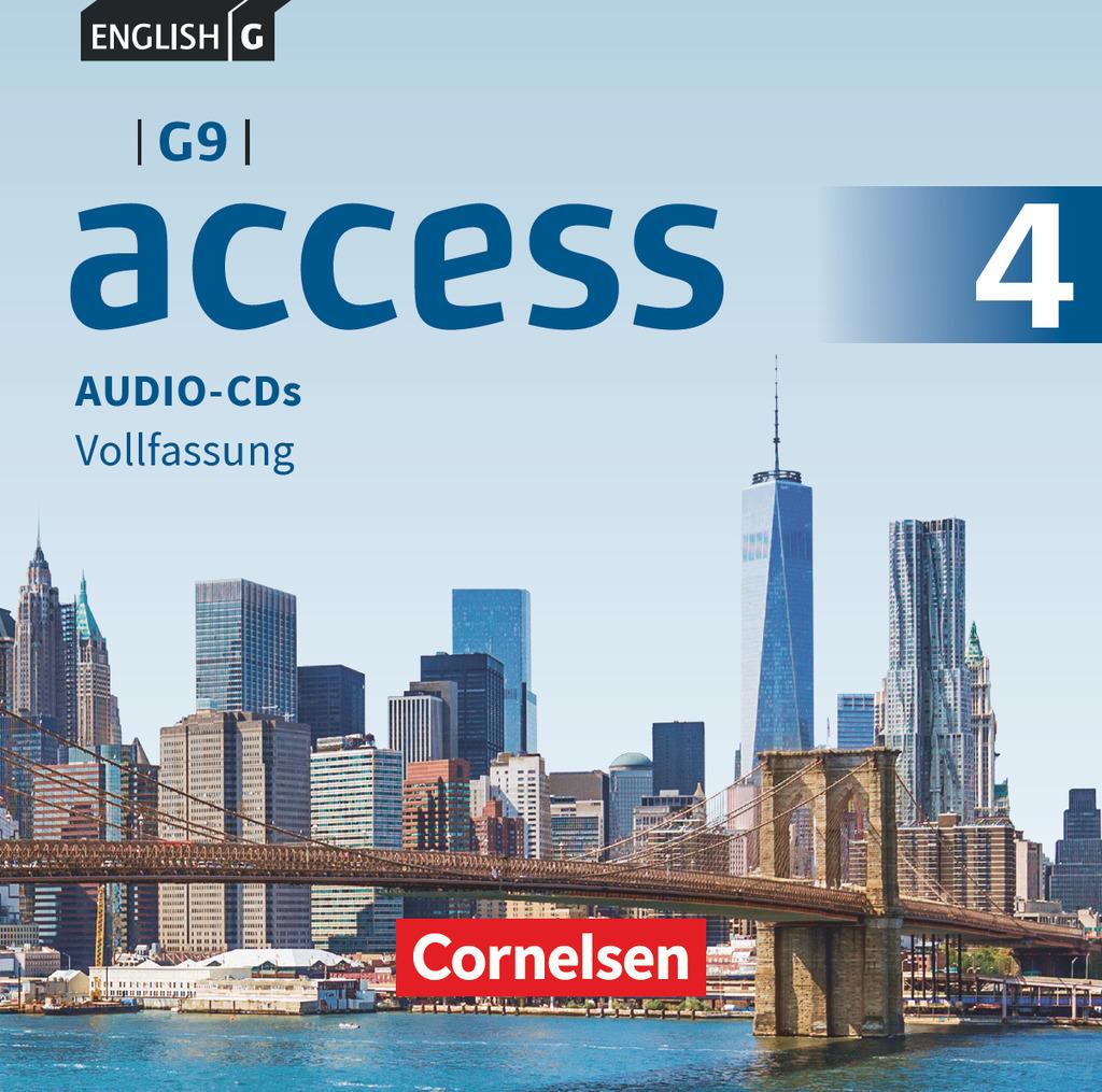 Cover: 9783060364589 | Access - G9 - Ausgabe 2019 - Band 4: 8. Schuljahr | Audio-CD | 2 CDs