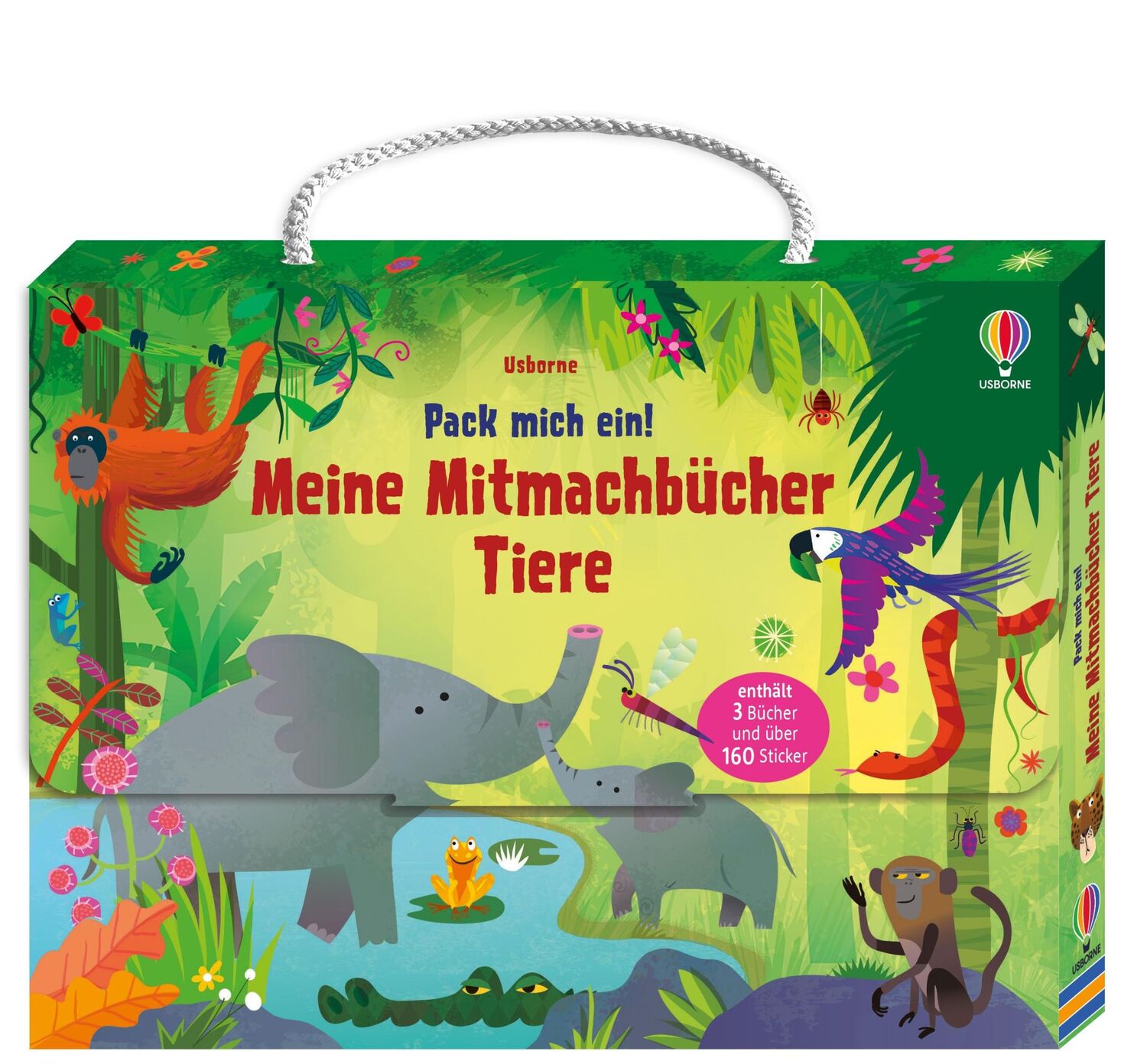 Cover: 9781035702329 | Pack mich ein! Meine Mitmachbücher: Tiere | Taschenbuch | 96 S. | 2024