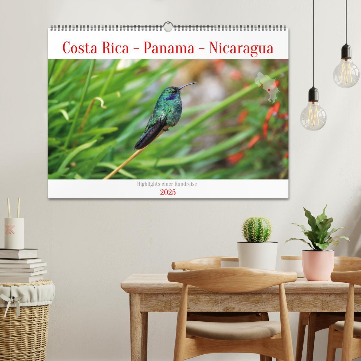 Bild: 9783435017430 | Costa Rica - Panama - Nicaragua (Wandkalender 2025 DIN A2 quer),...