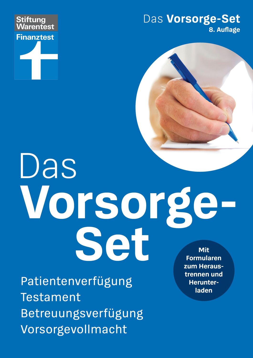 Cover: 9783747108895 | Das Vorsorge-Set | Stiftung Warentest | Taschenbuch | 144 S. | Deutsch