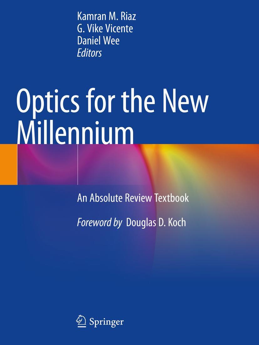 Cover: 9783030952532 | Optics for the New Millennium | An Absolute Review Textbook | Buch