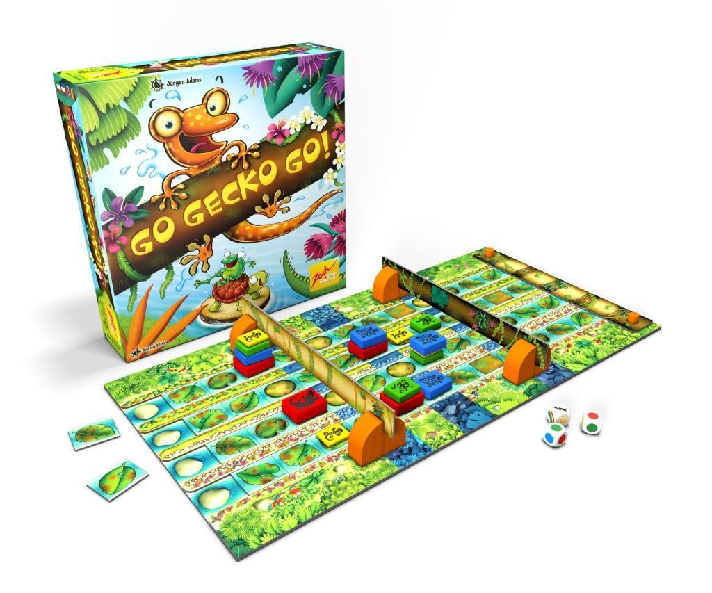 Bild: 4015682051291 | Go Gecko Go (Kinderspiel) | Jürgen Adams | Spiel | In Spielebox | 2019