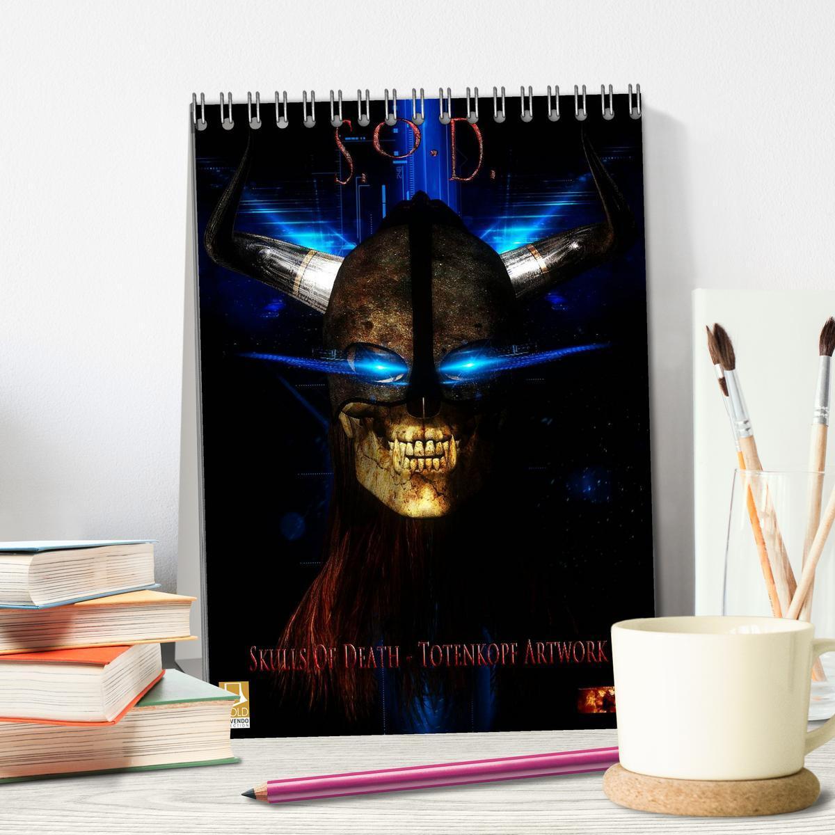 Bild: 9783457061831 | S.O.D. - Skulls Of Death Vol. I - Totenkopf Artworks (Tischkalender...