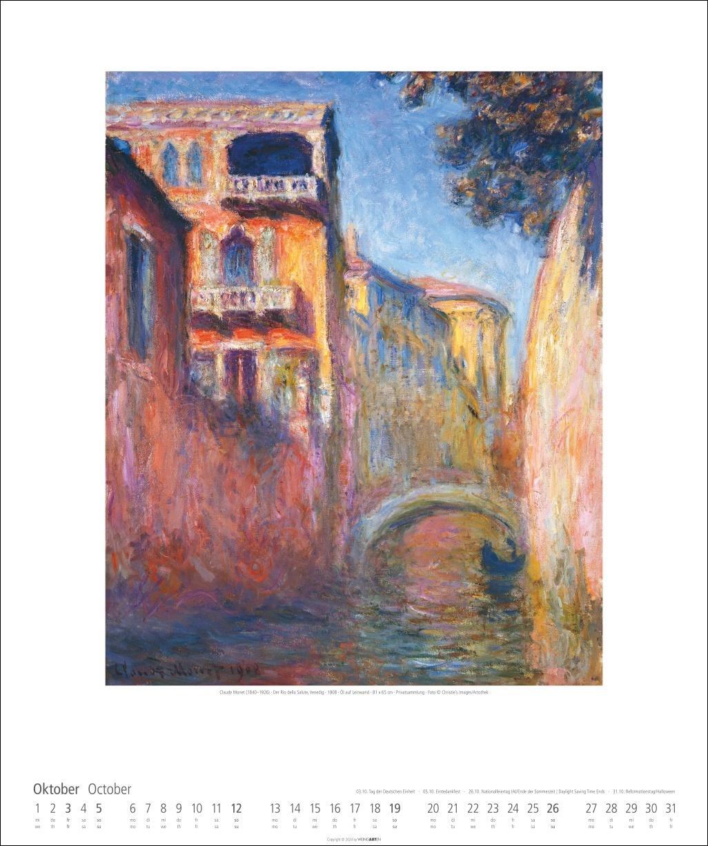 Bild: 9783839900178 | Claude Monet Kalender 2025 | Kalender | Spiralbindung | 14 S. | 2025