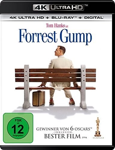 Cover: 5053083156978 | Forrest Gump (Ultra HD Blu-ray &amp; Blu-ray) | Robert Zemeckis | 2018