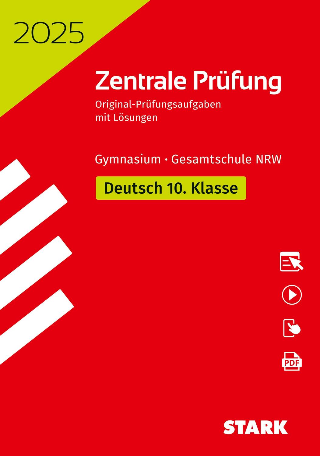 Cover: 9783849060695 | STARK Zentrale Prüfung 2025 - Deutsch 10. Klasse - NRW | Bundle | 2024