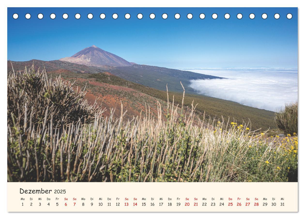 Bild: 9783435121571 | Teneriffa in Bildern (Tischkalender 2025 DIN A5 quer), CALVENDO...