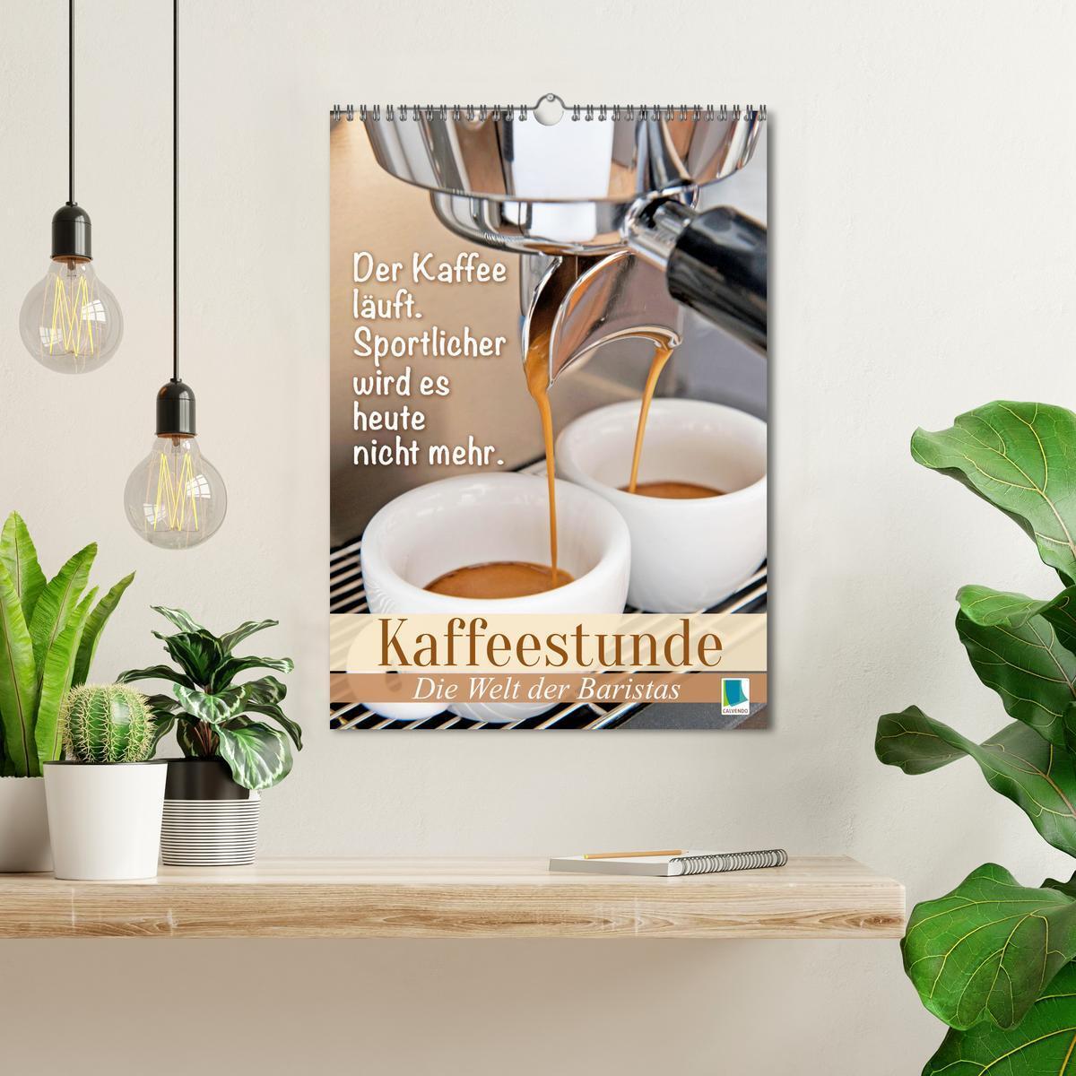 Bild: 9783435856923 | Kaffeestunde: Die Welt der Baristas (Wandkalender 2025 DIN A3...