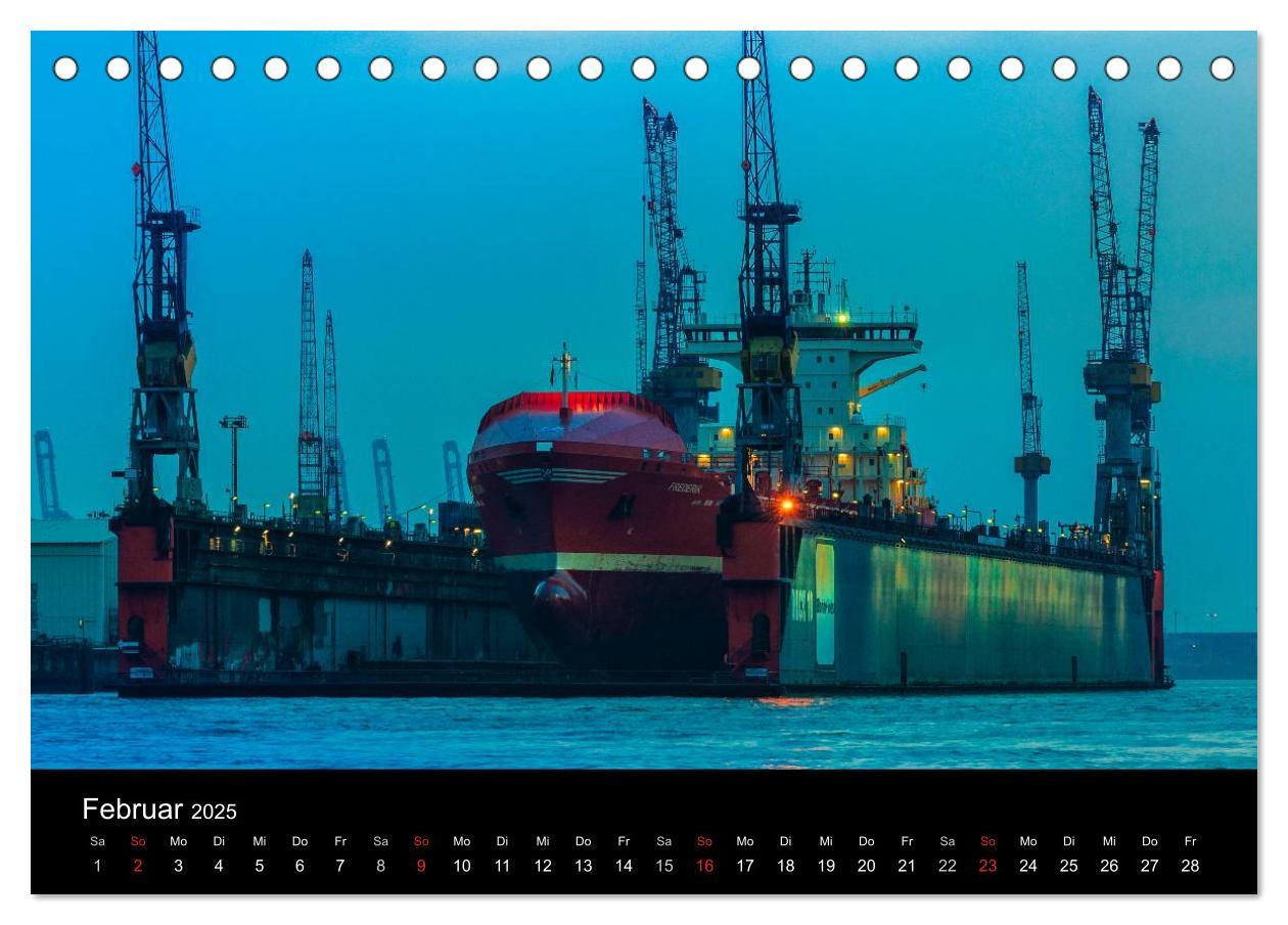 Bild: 9783435654970 | Charmantes Hamburg (Tischkalender 2025 DIN A5 quer), CALVENDO...