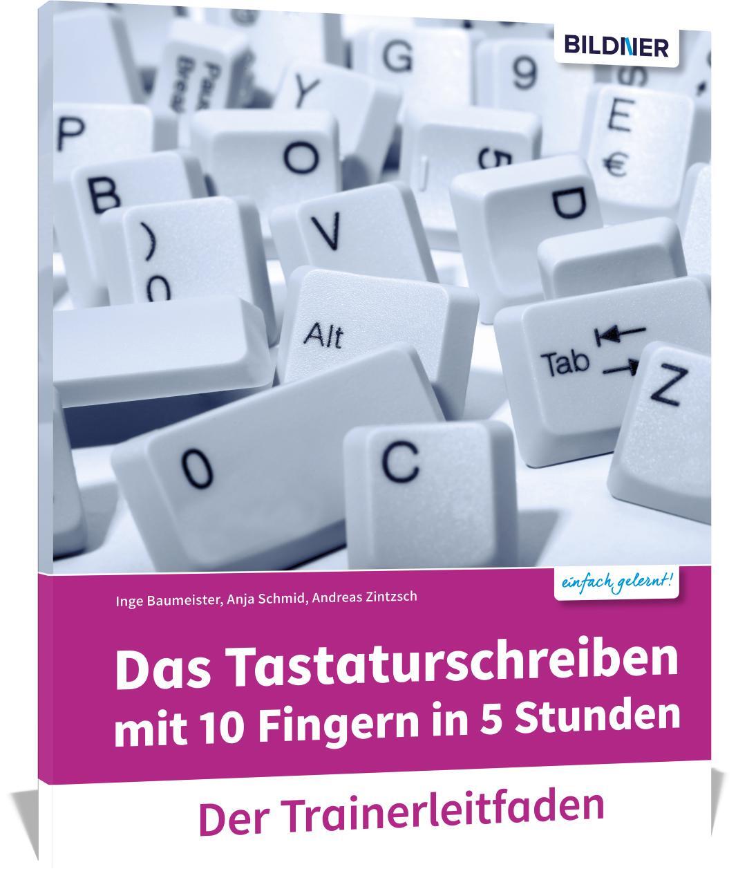 Cover: 9783832800291 | Das Tastaturschreiben mit 10 Fingern in 5 Stunden. Trainerleitfaden