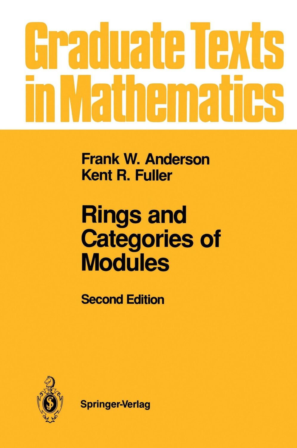 Cover: 9780387978451 | Rings and Categories of Modules | Kent R. Fuller (u. a.) | Buch | x