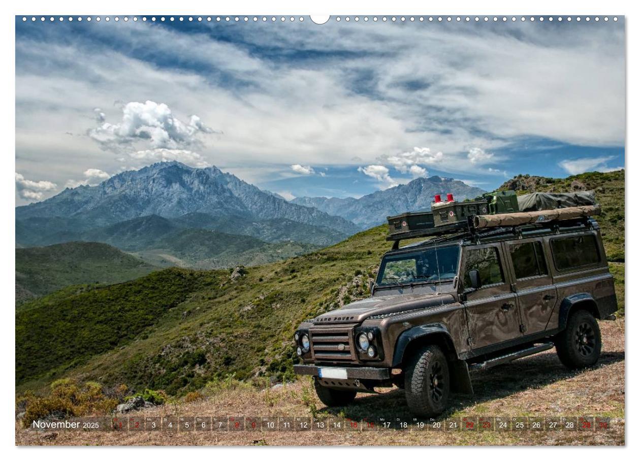 Bild: 9783435396443 | Mit dem 4x4 durch Europa (hochwertiger Premium Wandkalender 2025...