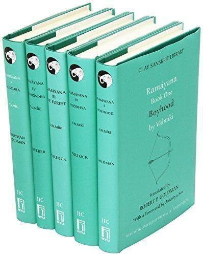 Cover: 9780814717455 | The Clay Sanskrit Library: Ramayana | 5-volume Set | Library | Buch