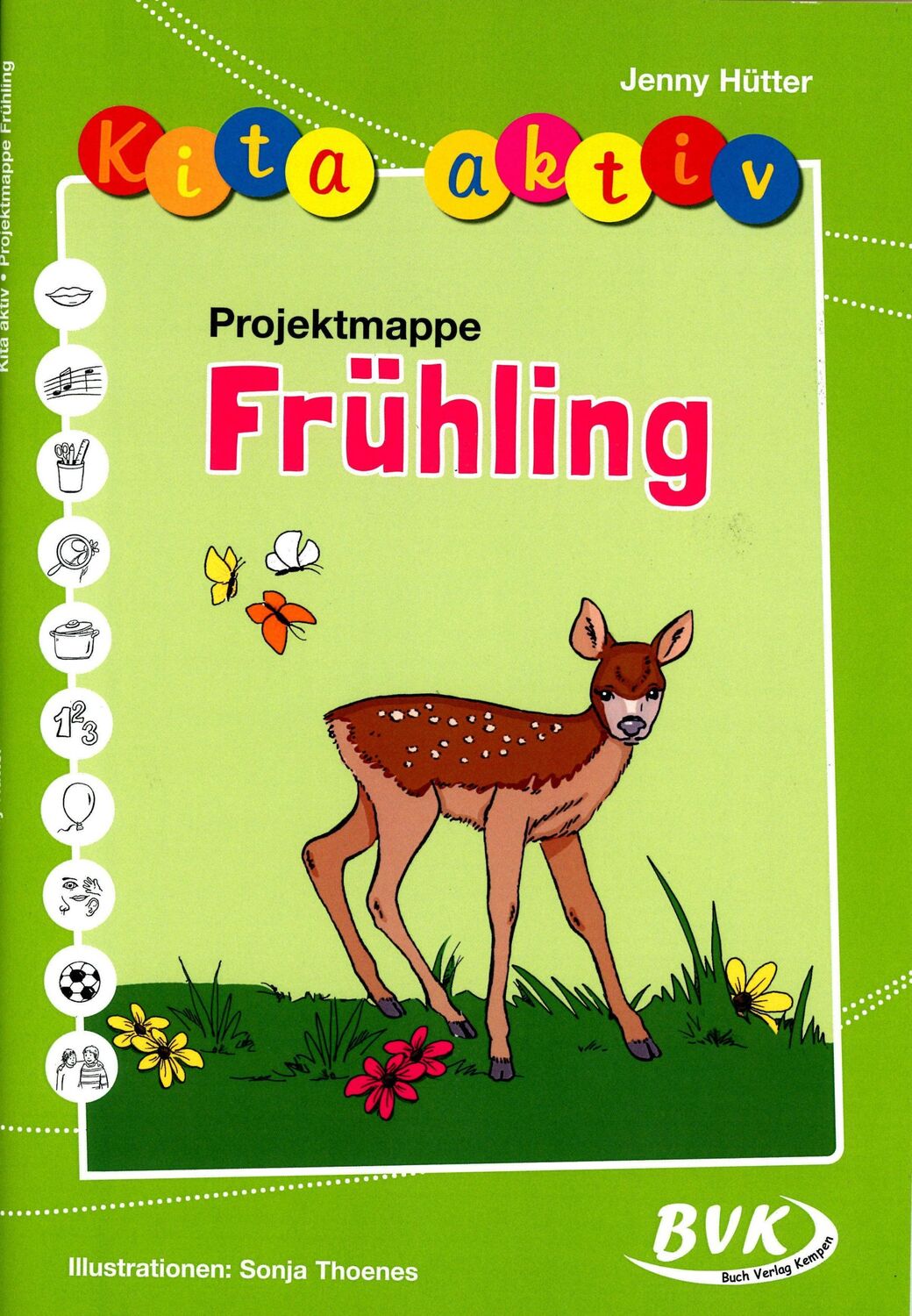 Cover: 9783867403863 | Kita aktiv Projektmappe Frühling | Jenny Hütter | Broschüre | 64 S.