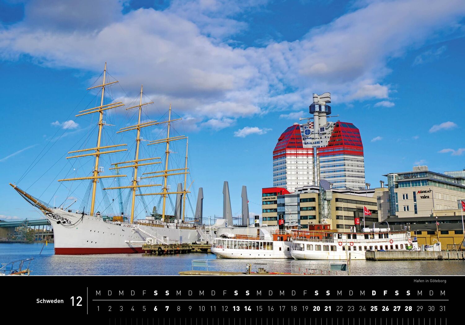 Bild: 9783968555355 | 360° Schweden Premiumkalender 2025 | Reinhard Pantke | Kalender | 2025