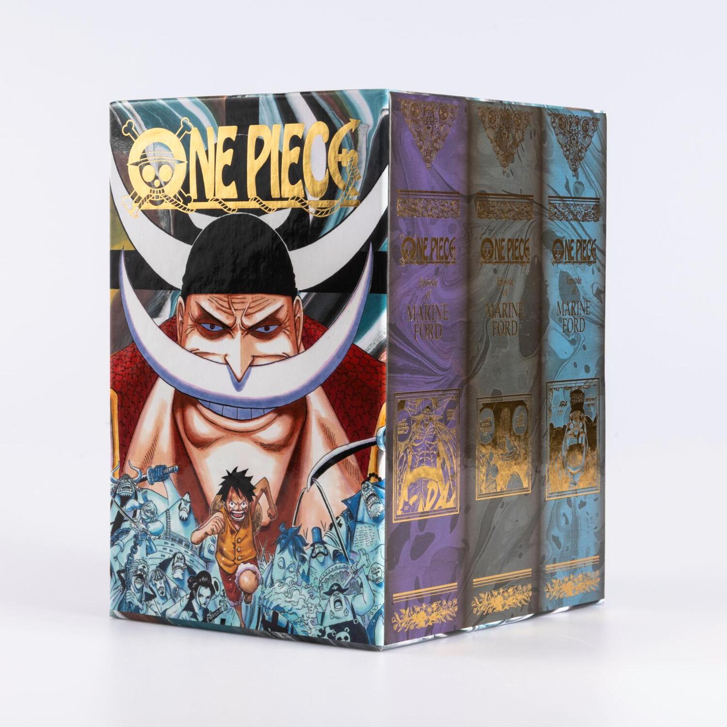 Bild: 4043726551803 | One Piece Sammelschuber 6: Marine Ford (leer, für die Bände 54-61,...