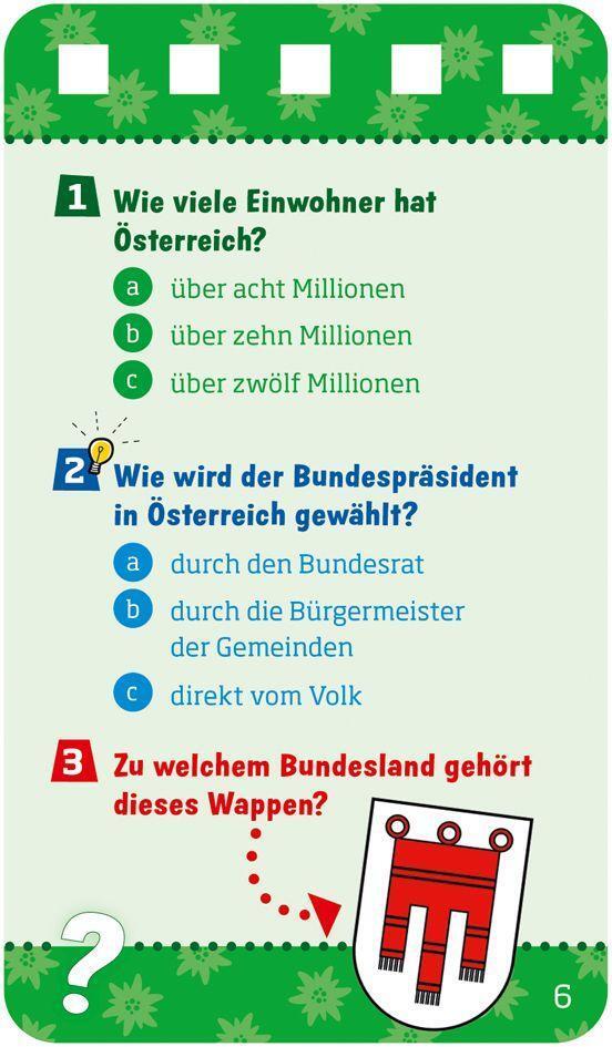 Bild: 9783788621339 | WAS IST WAS Quiz Österreich | Lisa Hebler | Taschenbuch | Deutsch