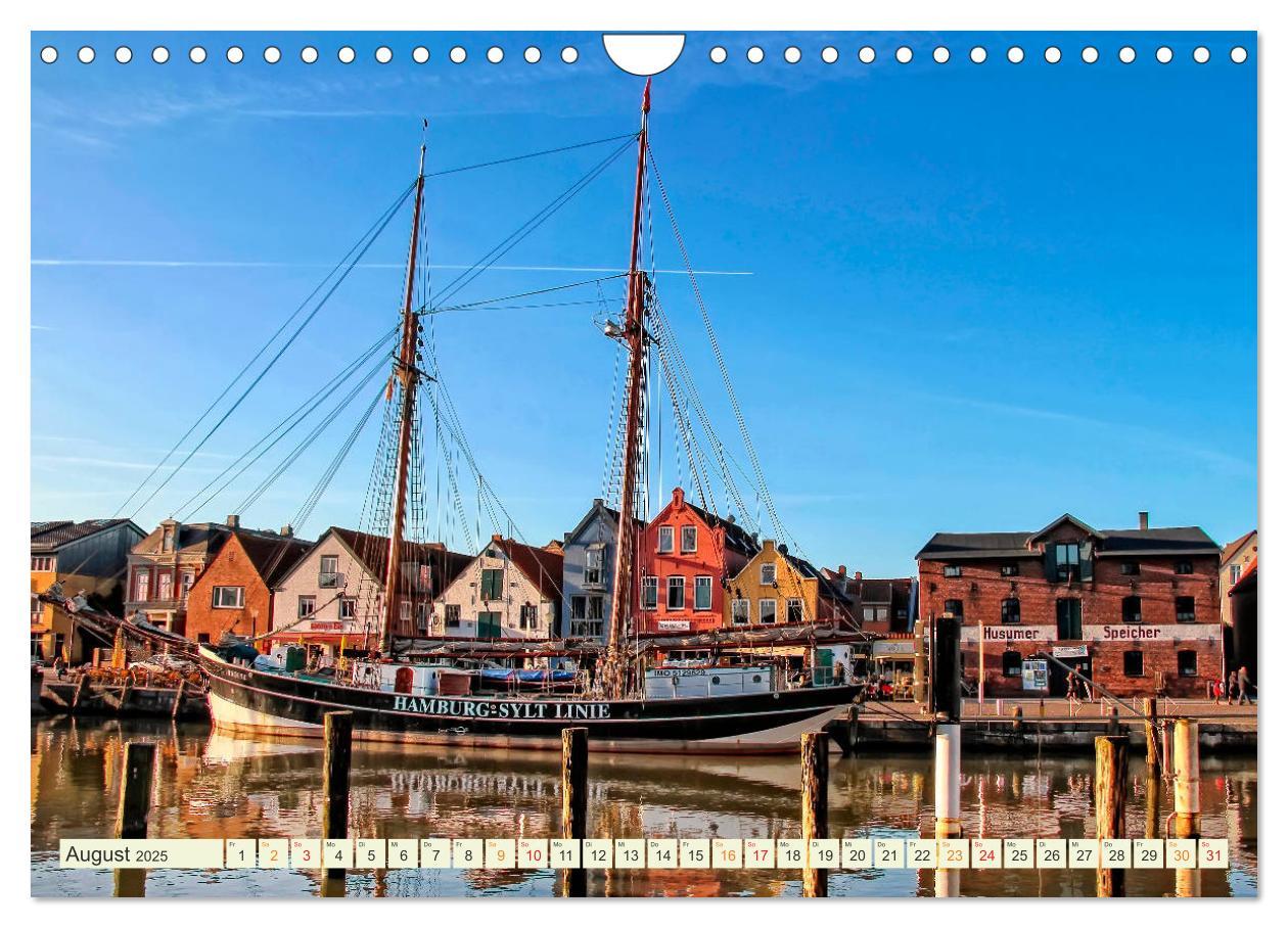 Bild: 9783435448708 | Reise an die Nordsee - Husum (Wandkalender 2025 DIN A4 quer),...