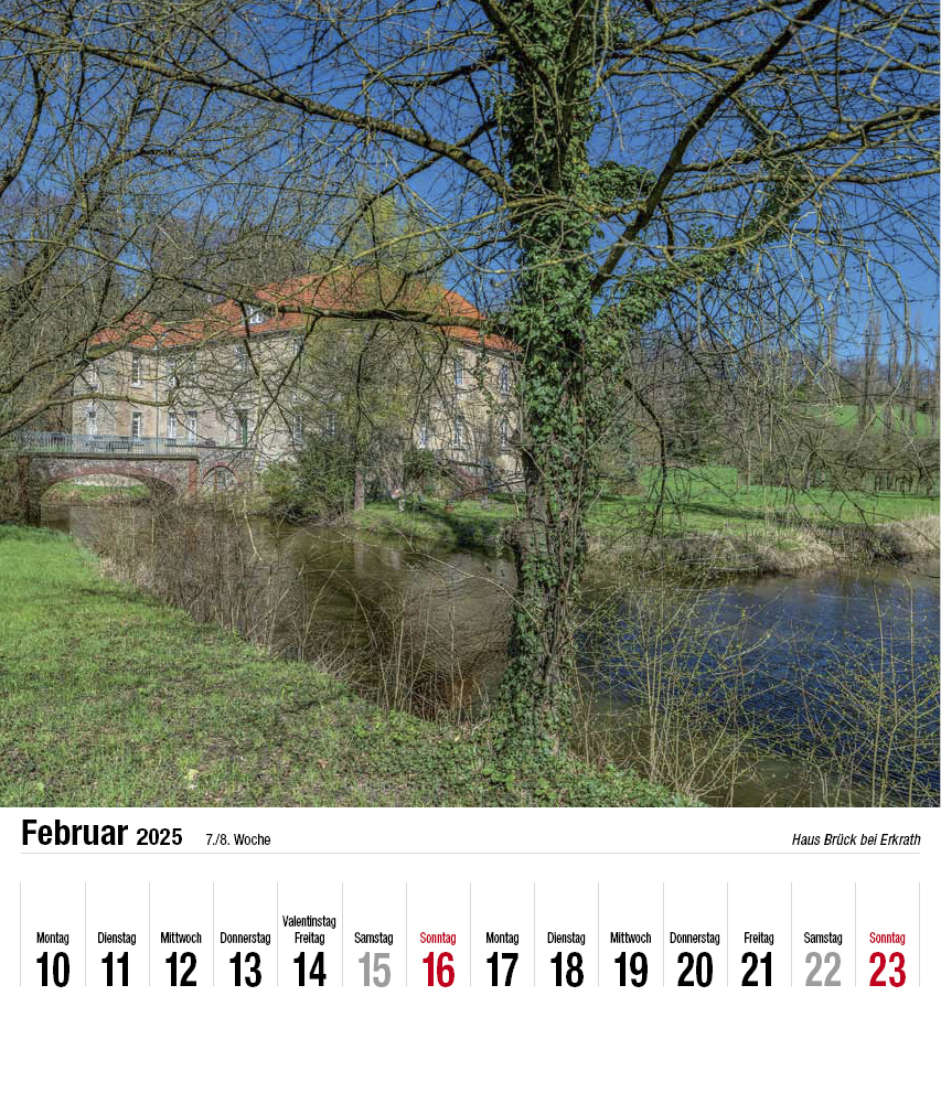 Bild: 9783910690011 | Schönes Bergisches Land 2025 | GmbH | Kalender | 28 S. | Deutsch