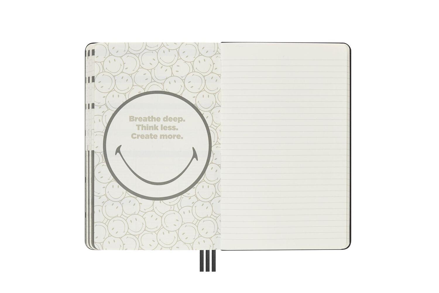 Bild: 8056598854435 | Moleskine Undatierter Kalender - Smiley, Large/A5, Smiley Logo | Buch