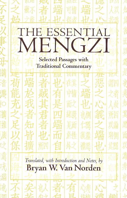 Cover: 9780872209855 | The Essential Mengzi | Selected Passages with Traditional Commentary