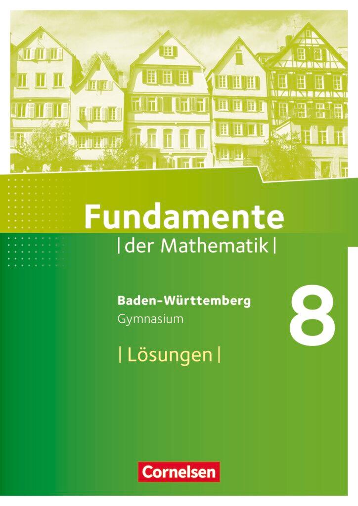 Cover: 9783060403820 | Fundamente der Mathematik 8. Schuljahr - Baden-Württemberg -...