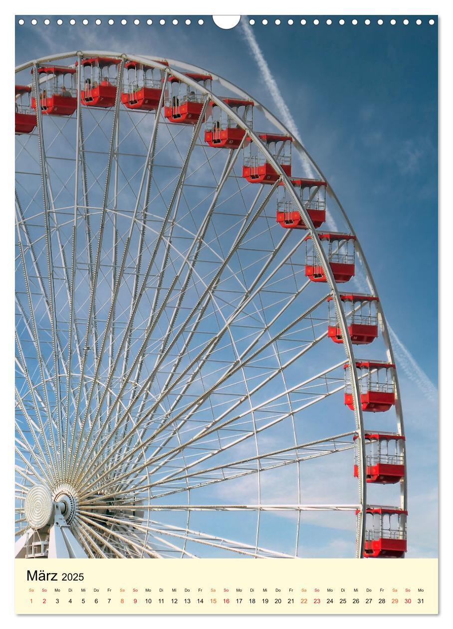 Bild: 9783435900916 | Riesenrad - hoch hinaus (Wandkalender 2025 DIN A3 hoch), CALVENDO...