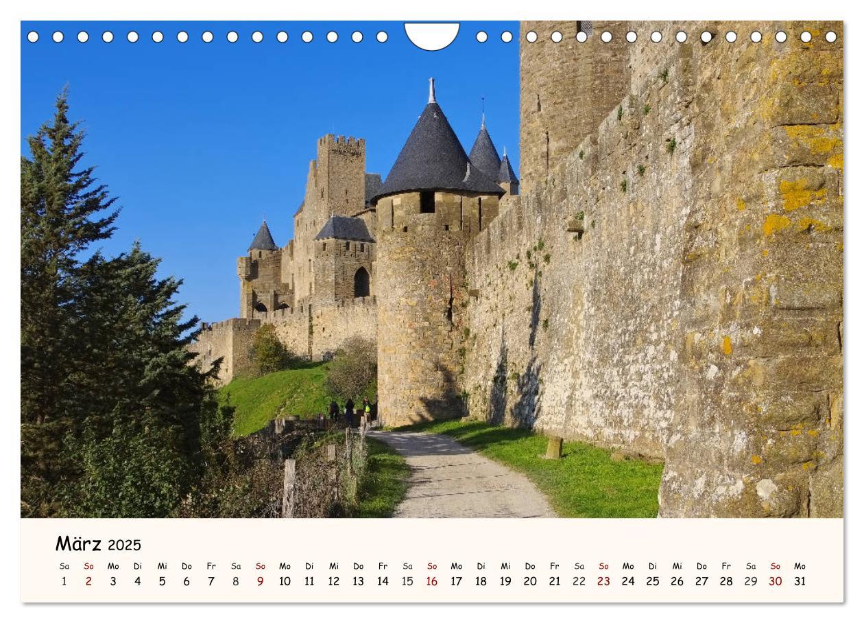 Bild: 9783435456055 | Cite von Carcassonne - Zeitreise ins Mittelalter (Wandkalender 2025...