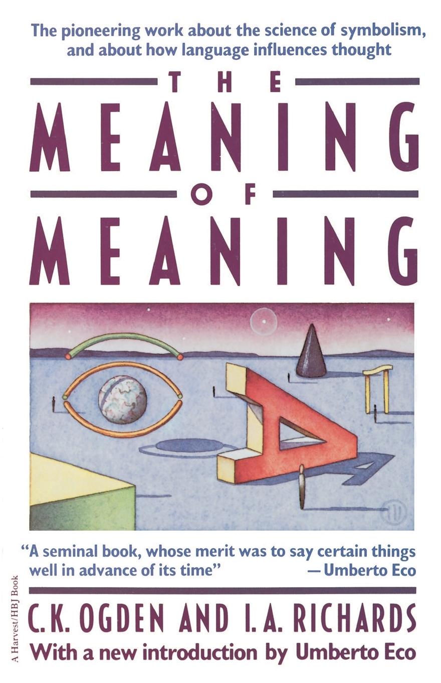 Cover: 9780156584463 | The Meaning of Meaning | C. K. Ogden (u. a.) | Taschenbuch | Paperback