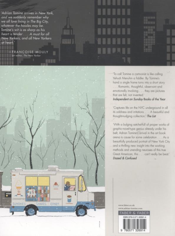 Rückseite: 9780571326914 | New York Drawings | Adrian Tomine | Taschenbuch | Englisch | 2015