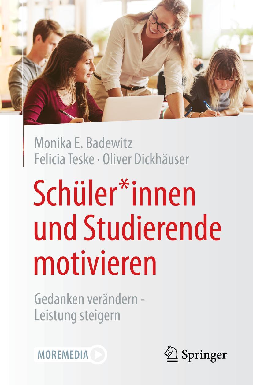 Cover: 9783658325152 | Schüler*innen und Studierende motivieren | Badewitz (u. a.) | Buch