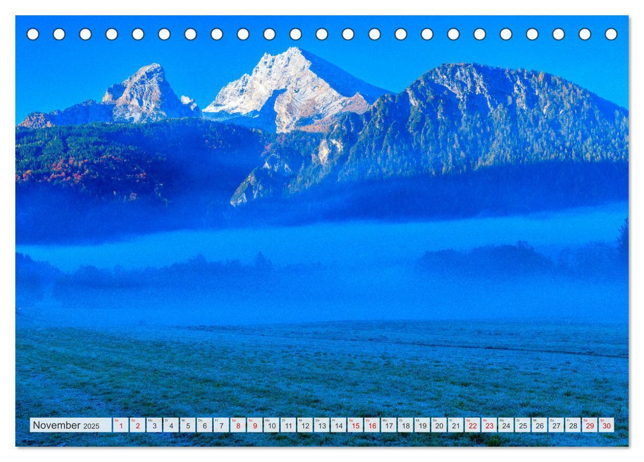 Bild: 9783383796500 | Urlaub im Berchtesgadener Land (Tischkalender 2025 DIN A5 quer),...